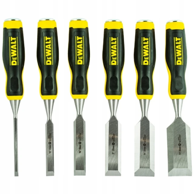 Зубило столярське плоске комплект DeWALT 6 шт (DWHT16852-9)