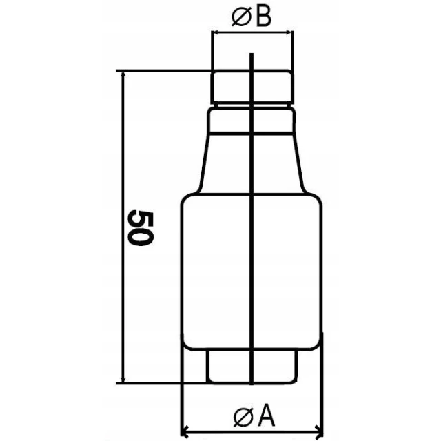 Запобіжник плавкий ETI ETI Polam 25A DII gF 500V, 5 шт (002312107/ETI)