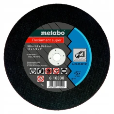 Диск для металу Metabo 350x3,0 фі 25,4 мм (616338000)