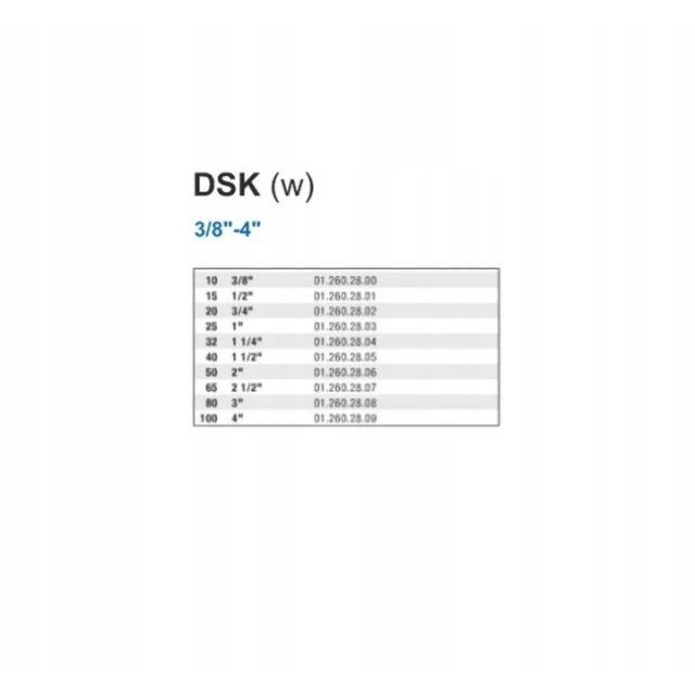 Муфта ремонтна DSK GEBO 50 2