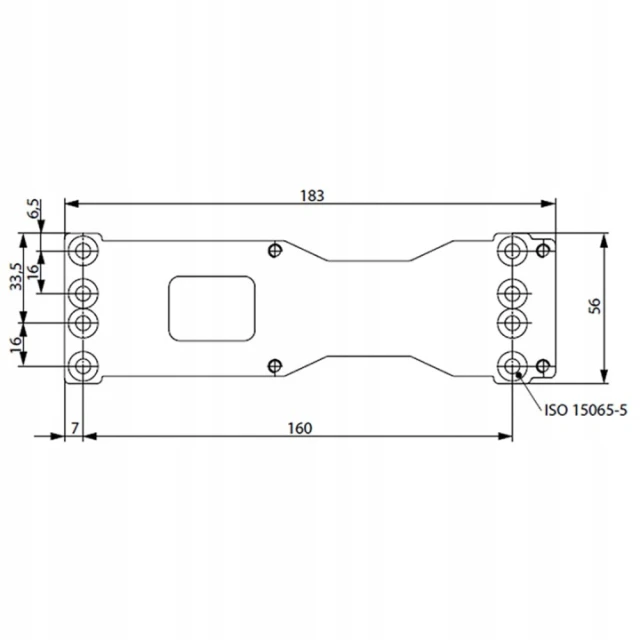Плита монтажна Assa Abloy A120 оцинкована до DC300 (DCA120-40)