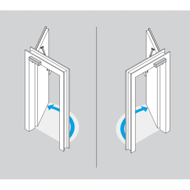 Доводчик дверей Assa Abloy DC140 (40-100 кг) Silver (4042203687028)