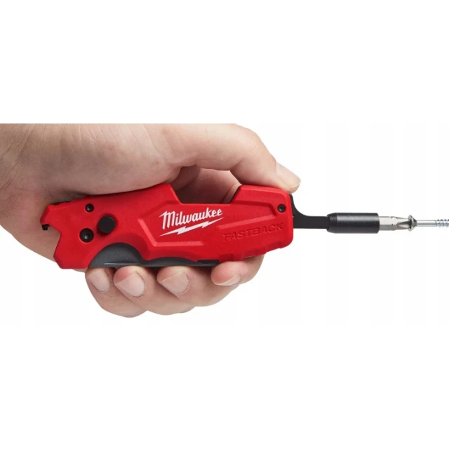 Нож FASTBACK™ со складным трапецеидальным лезом Milwaukee 6 в 1 (4932478559)