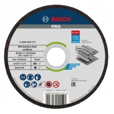 Диск для металу Bosch 125x1,0 INOX PRO 100 шт (2608626113)