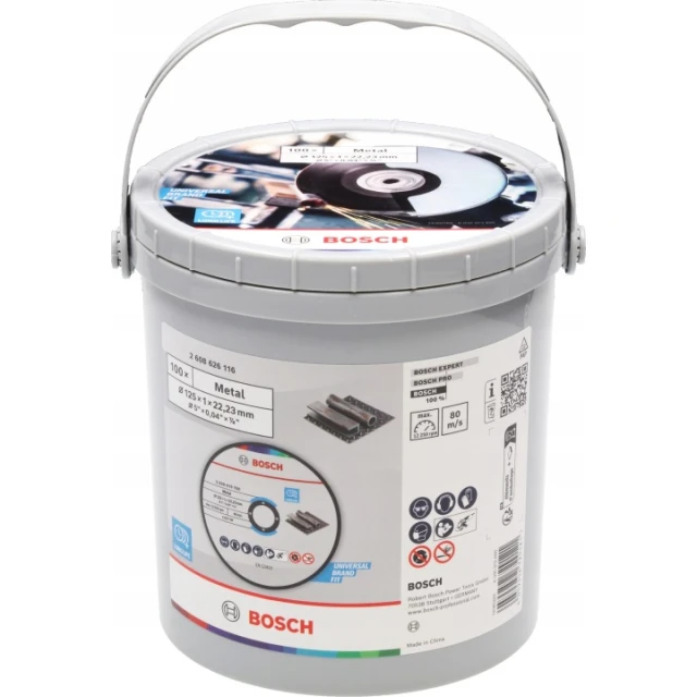 Диск для металу Bosch 125x1,0 METAL 100 шт (2608626116)