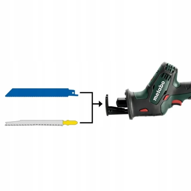 Пила сабельна PowerMaxx SSE Metabo 12 BL 12V у куфері (602322860)