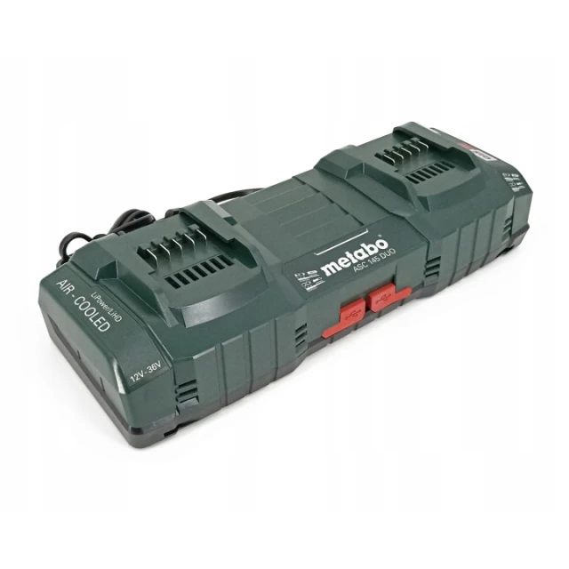 Зарядний пристрій подвійний Metabo ASC145 (627495000)
