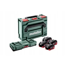 Зарядний пристрій Metabo ASC145 з 4 акумуляторами 10Ah LiHDX METABOX (685143000)