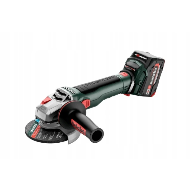 Шліфмашина WB Metabo 18 LT BL 11-125 Quick 125 мм 18V 2x5.2Ah (613054650)