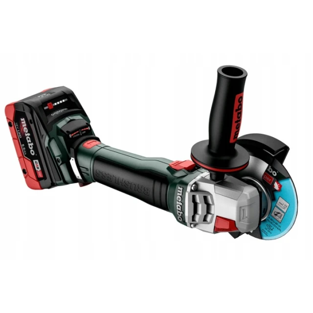 Шліфмашина WB Metabo 18 LT BL 11-125 Quick 125 мм 18V 2x5.2Ah (613054650)