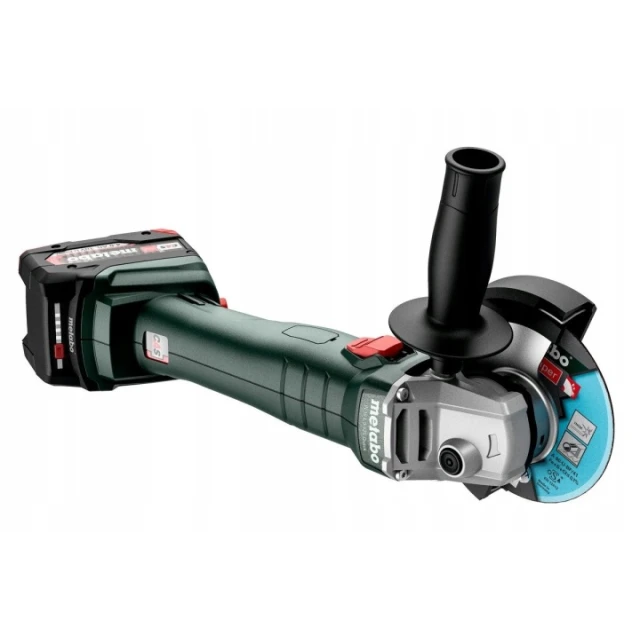 Шліфмашина обельмувальна Metabo 18В, 125 мм, QUICK, кейс (602249840)