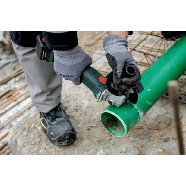 Шліфмашина обельмувальна Metabo 18В, 125 мм, QUICK, кейс (602249840)
