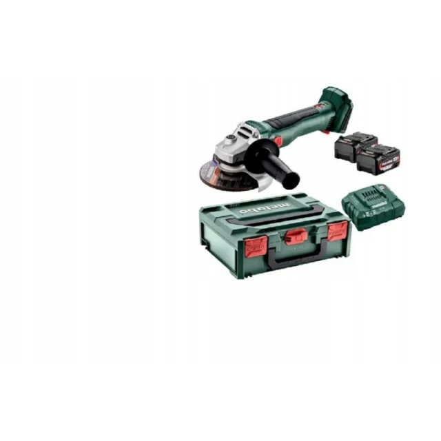 Шліфмашина обельмувальна Metabo 18В, 125 мм, корпус, коробка (602374850)