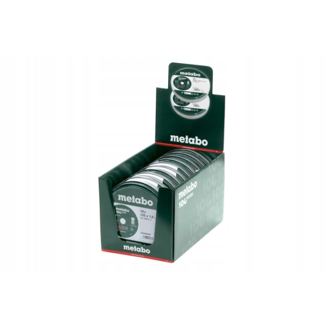 Диск для металла Metabo 125x1,0 нержавеющий 10 шт (616399000)