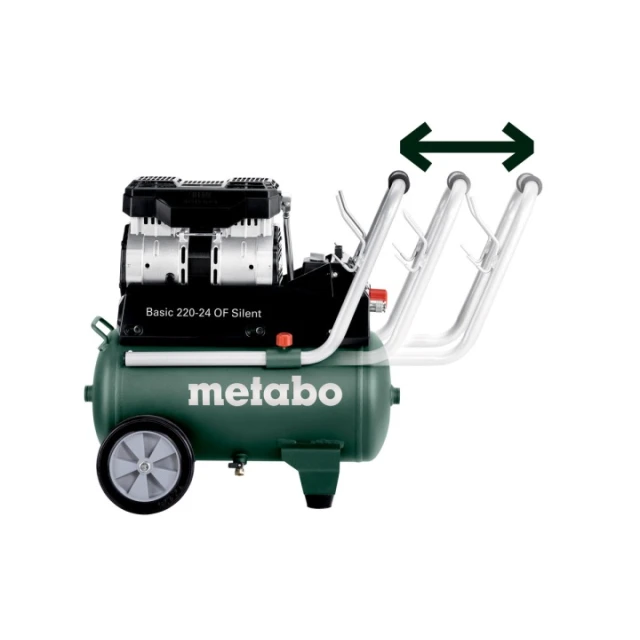 Компресор безмасляний Metabo 24L 8 bar BASIC 220-24 OF (601593000)