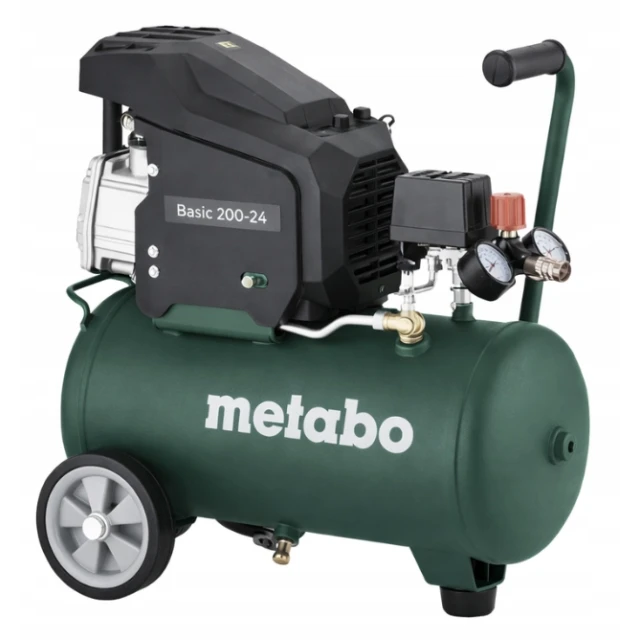Компресор масляний Metabo 24L 1,63 кВт 8 бар 230В (601522000)