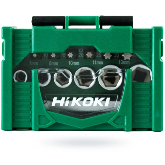Набор бит и головок HiKOKI 24 шт с трещоткой BOX I (40030020)