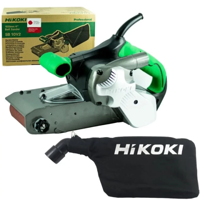 Шліфмашина стрічкова HiKOKI 1020W 100x610 мм регульовані оберти (SB10V2 WAZ)