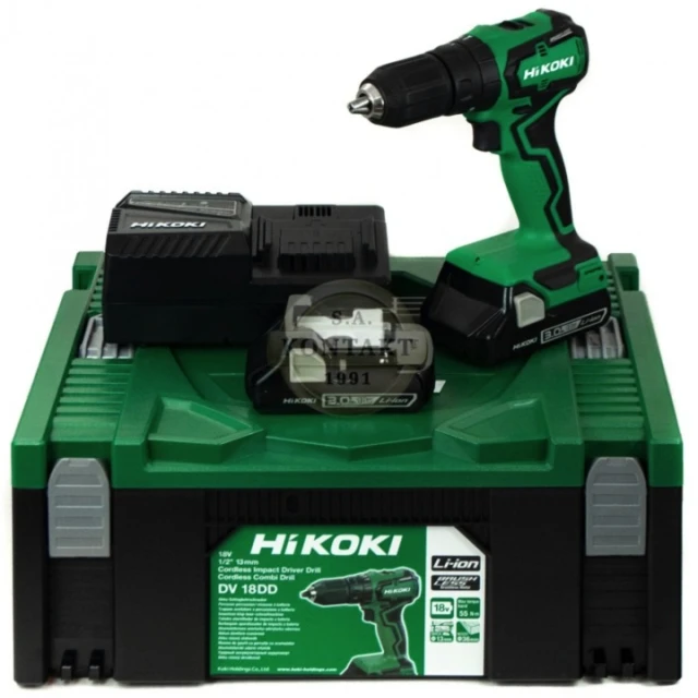Гайковерт Makita HiKOKI DV18DD WQZ 18V 2x3Ah ударний безщіточний