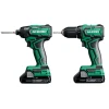 Набір Шуруповерт HiKOKI DS18DD + Гайковерт HiKOKI WH18DD 2xBSL1830C (4966376335695)