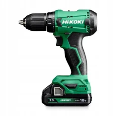 Шуруповерт HiKOKI 18V 2x2Ah 50Nm з кейсом (DS18DA)