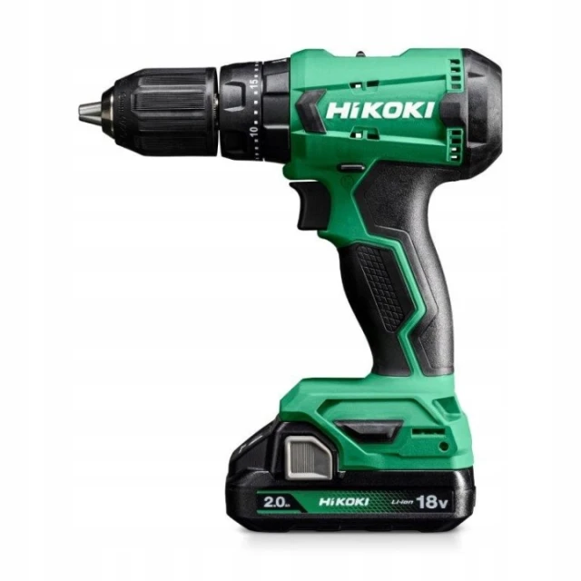 Шуруповерт HiKOKI 18V 2x2Ah 50Nm з кейсом (DS18DA)