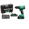 Шуруповерт HiKOKI 18V 2x2Ah 50Nm з кейсом (DS18DA)
