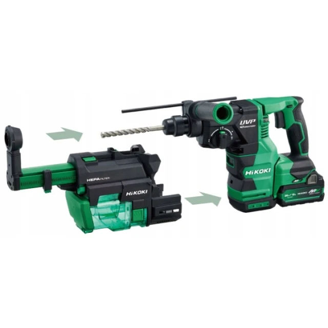 Перфоратор HiKOKI 18V SDS+ 3,2 Дж 2x5Ah (DH1826DA)