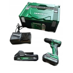 Шуруповерт HiKOKI 18V 2x2Ah BL 55Nm з кейсом (DS18DD)