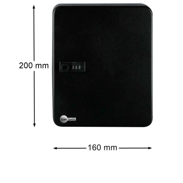 Шафа для ключів Yale 20 ключів з замком цилідричним (YKB/200/CB2)