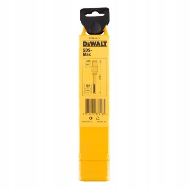 Адаптер DeWALT SDS MAX на SDS plus (DT6830)