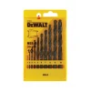 Набір свердел по металу DeWALT 1-10 мм 10 шт HSS-R (DT5911)