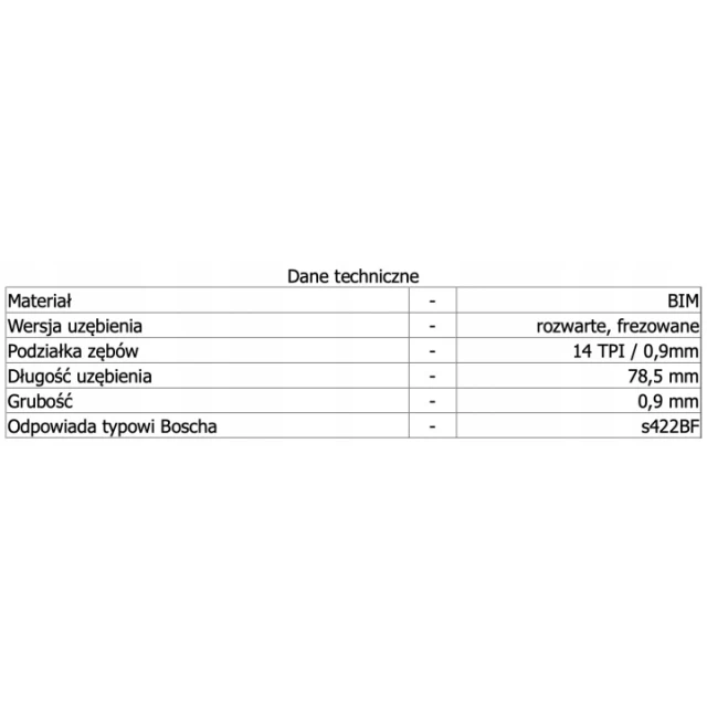 Полотно для шаблярної пили HiKOKI 150 мм 8-14 TPI 5 шт (752018)