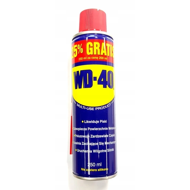 Смазка многофункциональная WD-40 250 мл спрей (5032227485204)