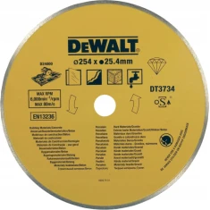 Диск алмазний суцільний DeWALT 250x1,6x25,4 мм (DT3734)