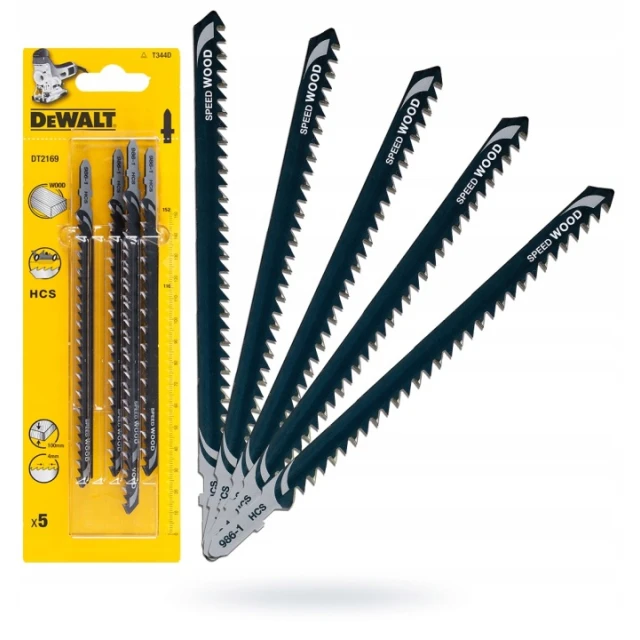 Полотно для лобзика T DeWALT 152 мм 4,0 мм T344D (DT2169)