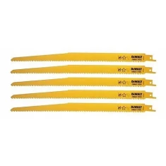 Полотно для пилок сабельних DeWALT 305 мм 3,6-5,1 мм 5 шт (DT2350)