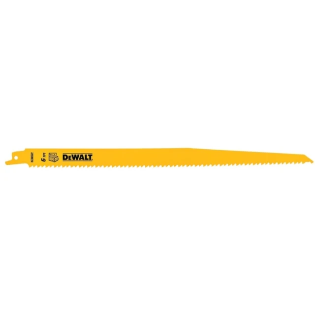 Полотно для пилок сабельних DeWALT 305 мм 3,6-5,1 мм 5 шт (DT2350)