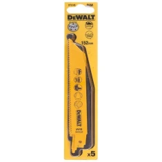 Полотно для шаблярної пили DeWALT 152 мм 2,5 мм комплект 5 шт (DT2345)