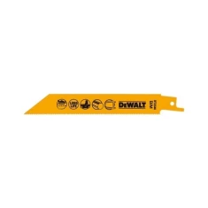 Полотно для шаблярної пили DeWALT 152 мм 1,4 мм 5 шт (DT2346)