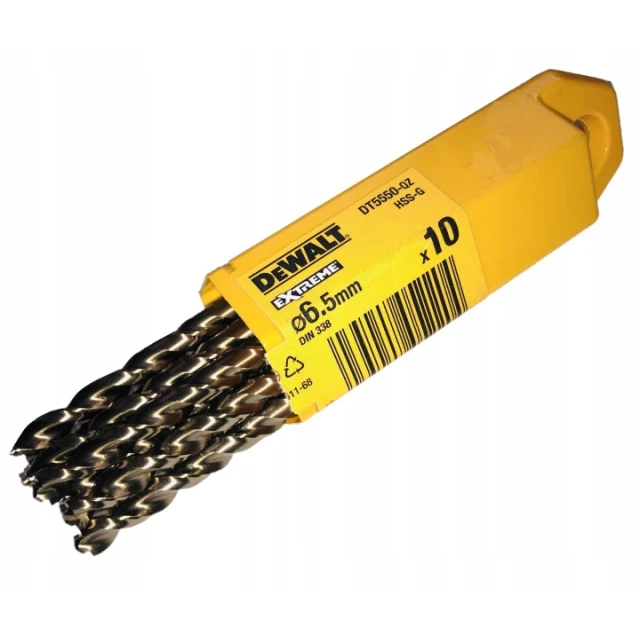 Свердло по металу DeWALT 6,5x101 мм EXTREME 2 (DT5049)