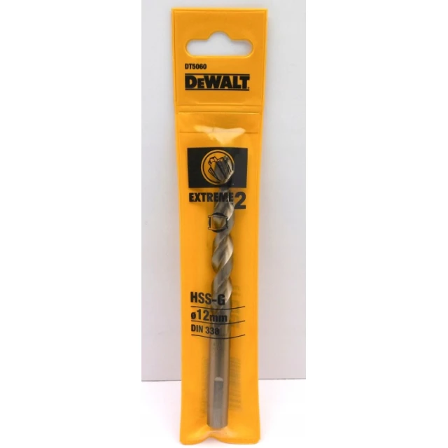 Свердло EXTREME DeWALT 2 до металу 12x151 мм (DT5060)