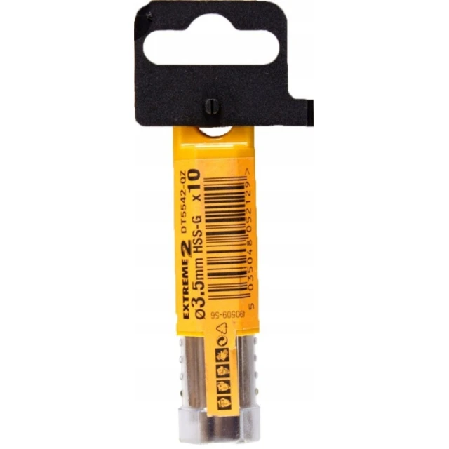 Свердло по металу DeWALT 3,5×70 мм EXTREME 2 10 шт (DT5542)