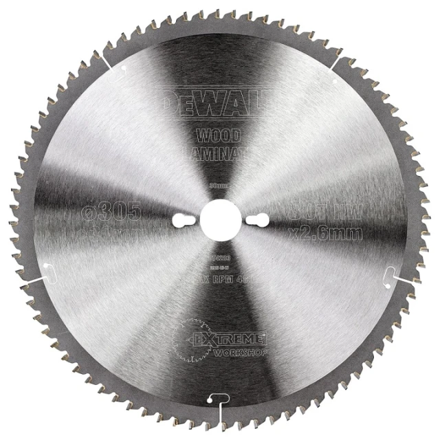Диск пильный EXTREME DeWALT 305x80z x30 с видией (DT4283)