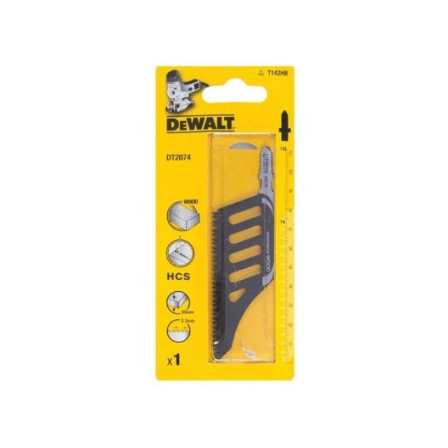 Полотно DeWALT 2,3-112 T142HB для дерева (DT2074)