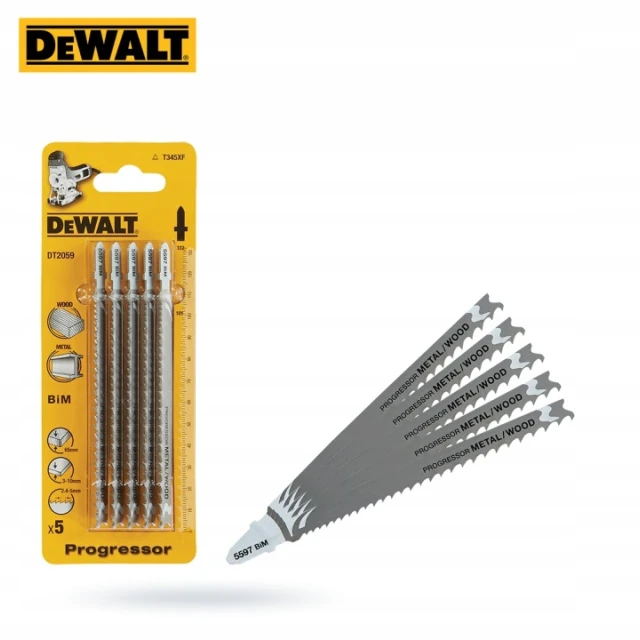 Полотно для лобзика PROGRESSOR DeWALT 100 мм 2,4-5 мм (DT2059)