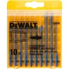 Полотно для лобзика комплект DeWALT 10 шт метал (DT2292)