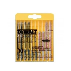 Полотно для лобзика комплект DeWALT 10 шт универсальные дерево/металл (DT2294)