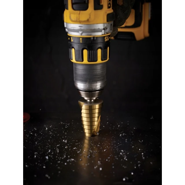 Свердло ступінчасте для металу DeWALT 14-25 мм шестигранне (DT5030)