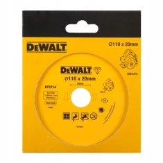 Диск алмазний суцільний DeWALT 110 мм 1,6x5 мм (DT3714)
